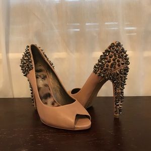 Sam Edelman Studded Nude Heels